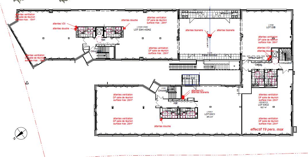 Bureau Villeneuve-d'Ascq 1198m² Location bureau Villeneuve-d'Ascq Nord OLBUR2114109 14
